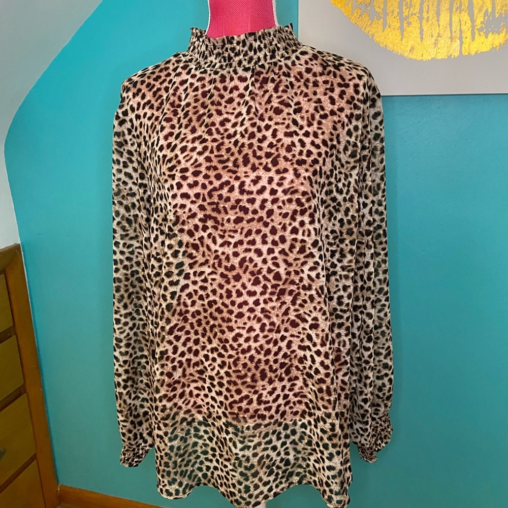 CHEETAH TORRID BLOUSE 🖤